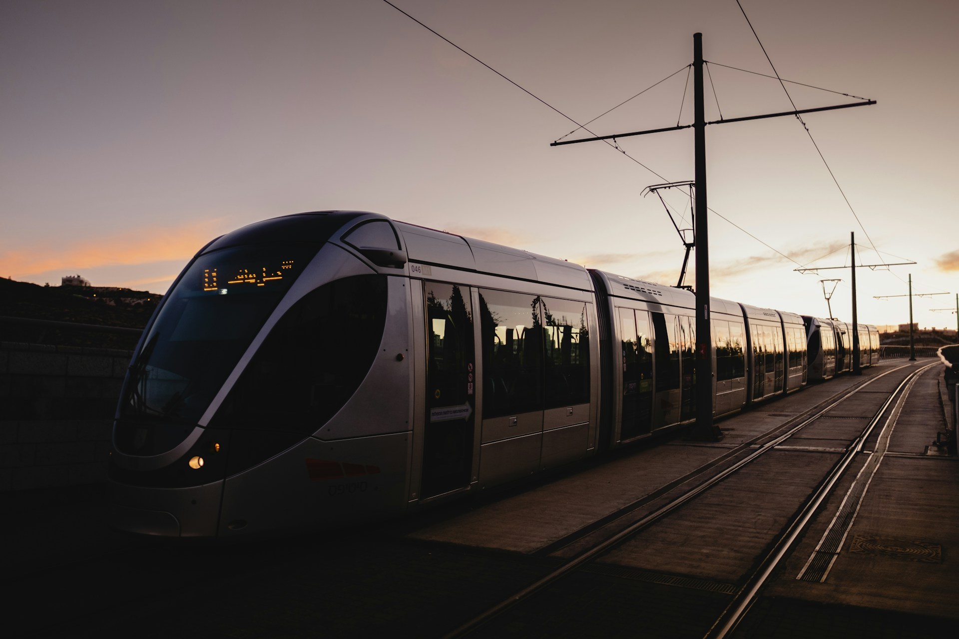 Light rail in Jerusalem